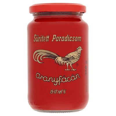 Aranyfácán sűrített paradicsom 15-17 ref% 360 g