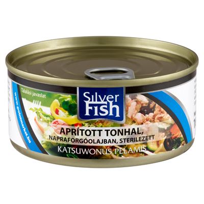 Silver Fish Aprított Tonhal Napraforgóolajban 160g