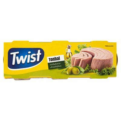 TWIST Tonhaltörzs Olívaolajban 3 x 80 g
