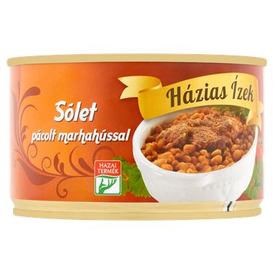 Házias Ízek Sólet Pácolt Marhahússal 6 x 400 g