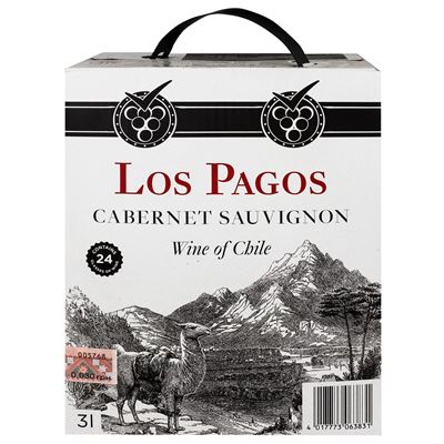 Los Pagos Cabernet Sauvignon Bag-In-Box 13 % 3 l