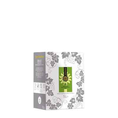 LE COLLINE DEI FILARI EL BAR ARGENTINO Grillo Fehérbor IGT Terre Siciliane BIB 12 % 5 l