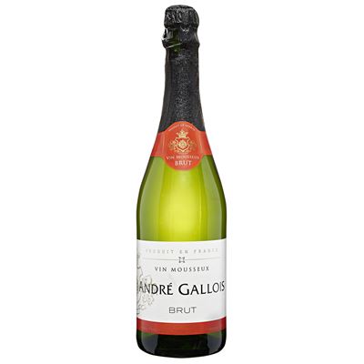 ADRIEN ROMET Andre Gallois Vin Mousseux Brut 10,5% 750 ml