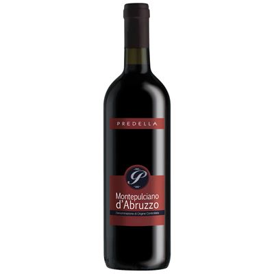 PREDELLA Montepulciano D'Abruzzo Száraz Vörösbor 12 % 750 ml