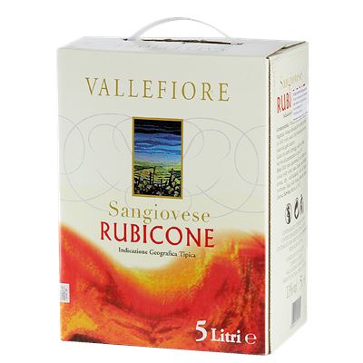 VALLEFIORE Sangiovese Rubicone IGT Bag-In-Box 11 % 5 l