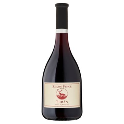 Szabó Pince Felső-Magyarországi Turán édes vörösbor 10,5% 750 ml
