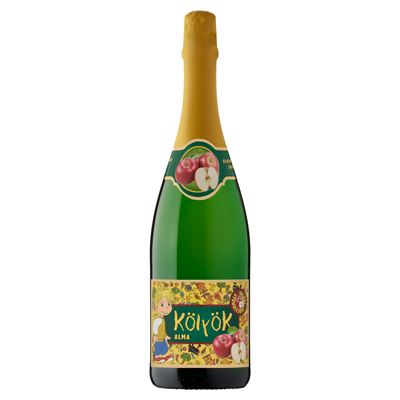 Kölyök Alma Ízű Szénsavas Gyerekital 750 ml