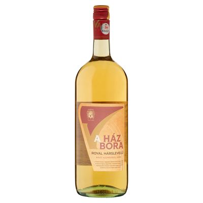 Varga Pincészet A Ház Bora Egri Royal Hárslevelű Késői Szüretelésű Édes Fehérbor 11,5% 1,5 l