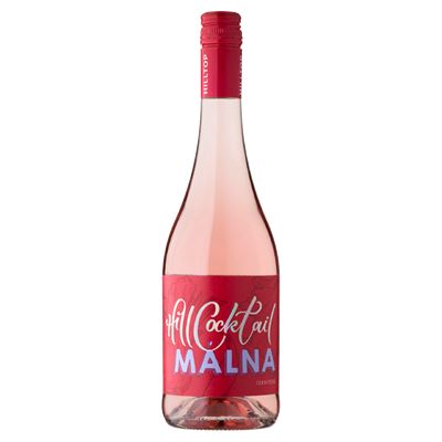 HILLTOP hill cocktail málna ízű szénsavas ízesített boralapú koktél 7% 750 ml