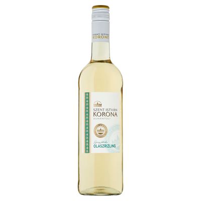 SZENT ISTVÁN KORONA Etyek-Budai Olaszrizling Száraz Fehérbor 12% 750 ml