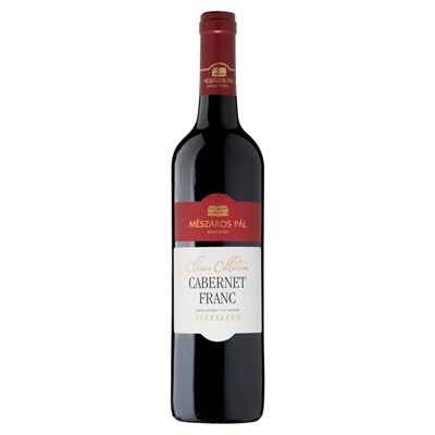 MÉSZÁROS PÁL cabernet franc prémium száraz vörösbor 14,5% 750 ml