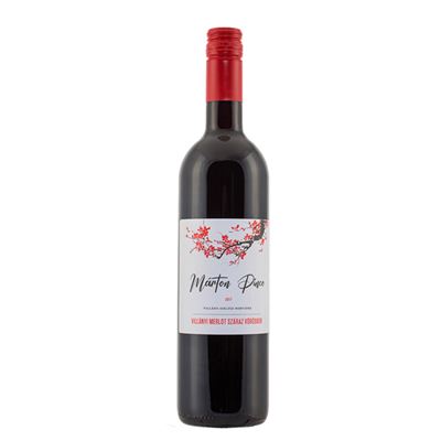 MÁRTON PINCE Villányi Merlot Száraz Vörösbor 13 % 750 ml