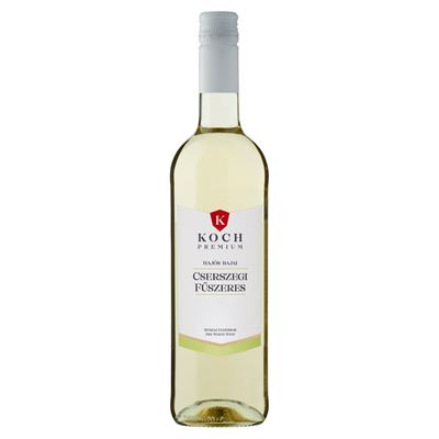 Koch Premium Hajós-Bajai Cserszegi Fűszeres száraz fehérbor 12% 0,75 l