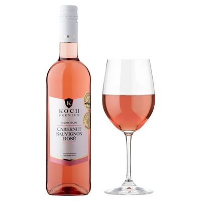Koch Premium Rose CABERNET SAUVIGNON Száraz Rosébor 12,5% 750 ml