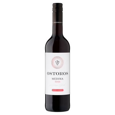 Ostoros Felső-Magyarországi Medina édes vörösbor 11% 750 ml