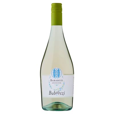 BABARCZI Buborczi száraz fehér gyöngyözőbor 12% 750 ml