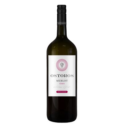 Ostoros Birtok Merlot Édes 12% 1,5 l
