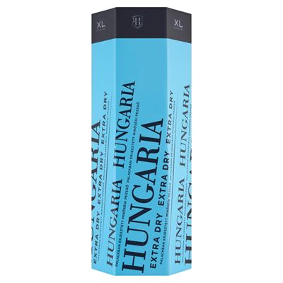 HUNGARIA különlegesen száraz fehér minőségi pezsgő díszdobozban 12,5% 1,5 l