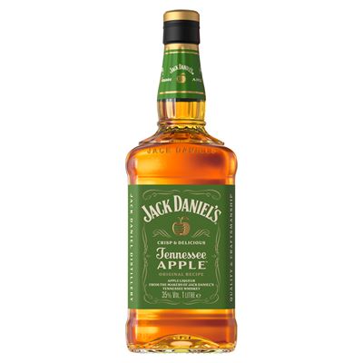 JACK DANIEL'S almás likőr Tennessee whiskeyvel 35% 1 l