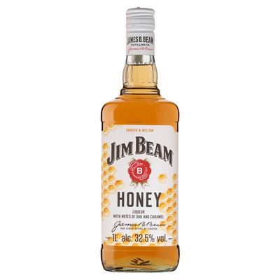 JIM BEAM Honey méz ízesítésű Bourbon whiskey alapú likőr 32,5% 1 l