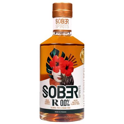 SOBER SPIRITS Rum Alkoholmentes Rum jellegű Ital 0,0% 500 ml