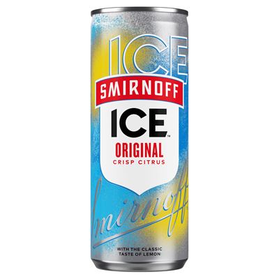 SMIRNOFF Ice Original Citrom ízű Alkoholos ital 4% 250 ml