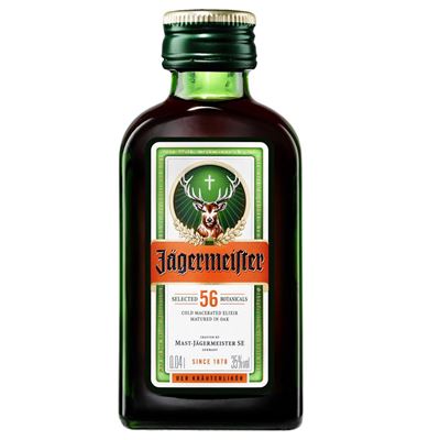 JÄGERMEISTER gyógynövénylikőr mini 35 % 24 x 40 ml