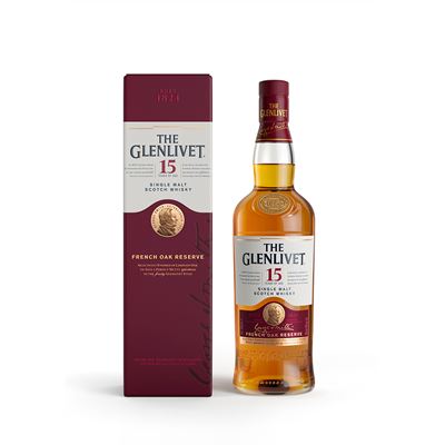 THE GLENLIVET Skót Single Malt Whisky 15 éves 40% 700 ml
