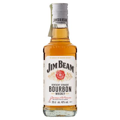 JIM BEAM Bourbon whiskey 40% 0,2 l
