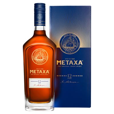 METAXA 12* Görög Brandy 40% 700 ml