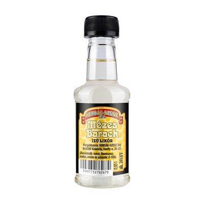 KUNSÁG-SZESZ Mézes barack ízű likőr 24% 24 x 50 ml