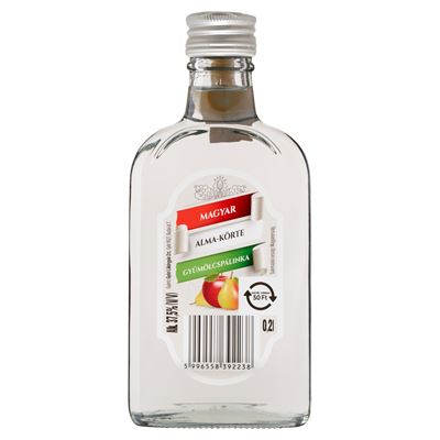 Magyar alma-körte gyümölcspálinka 37,5% 200 ml