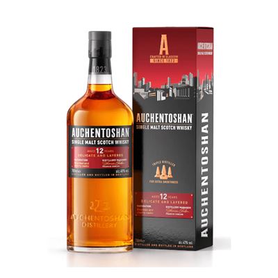 AUCHENTOSHAN 12 éves Single Malt Whisky 40% 700 ml