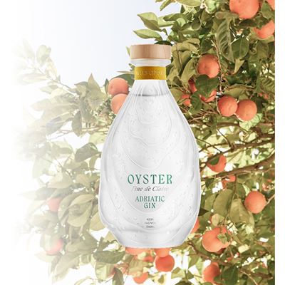 Oyster Fine de Claire Adriatic Gin Wild Citrus 42,5% 0,7 l