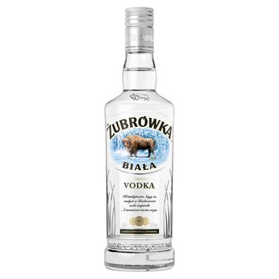 ZUBROWKA Żubrówka Biała vodka 37,5% 0,5 l