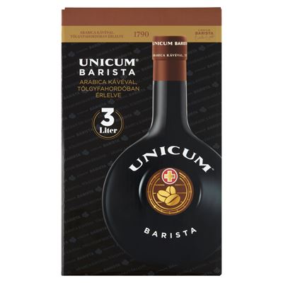 UNICUM Barista gyógynövénylikőr 34,5% 3 l