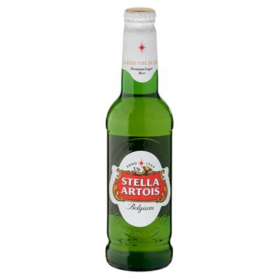 STELLA ARTOIS Minőségi Világos Üveges Sör 5% 24 x 330 ml