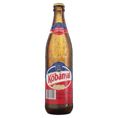KŐBÁNYAI Világos Üveges Sör 4,3% 20 x 500 ml