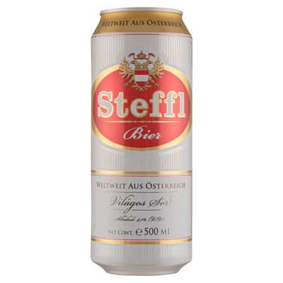 Steffl Világos Dobozos Sör 4,1% 500 ml