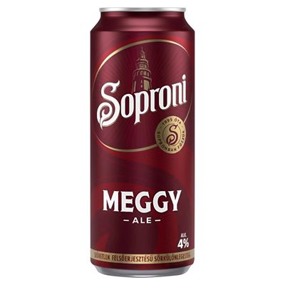 Soproni Óvatos Duhaj Meggy Ale Szűretlen Felsőerjesztésű Sörkülönlegesség 4 % 500 ml