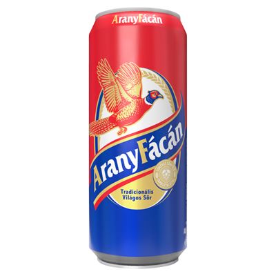 ARANY FÁCÁN Világos Sör Dobozos 4% 500 ml