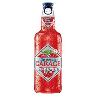 GARAGE Hard Strawberry Epres Margarita Ízesítésű Maláta Sör 4,5% 400 ml