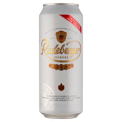 Radeberger Pilsner Német Világos Dobozos Sör 4,8% 500 ml