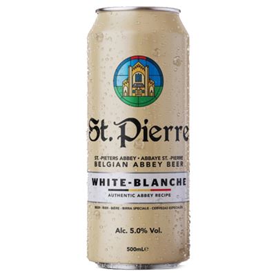 St.Pierre WHITE Belga Apátsági Búzasör 5 % 500 ml