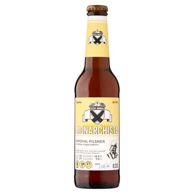 SZENT ANDRÁS Monarchista Imperial Pilsner sör 7% 330 ml