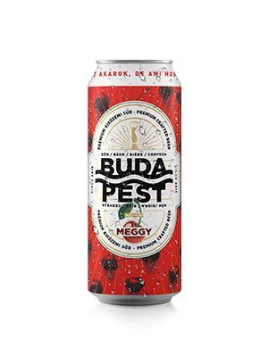 Budapest Meggyes Sör Dobozos 4,1% 500 ml