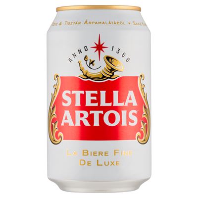 STELLA ARTOIS Dobozos sör 4.5% 330 ml