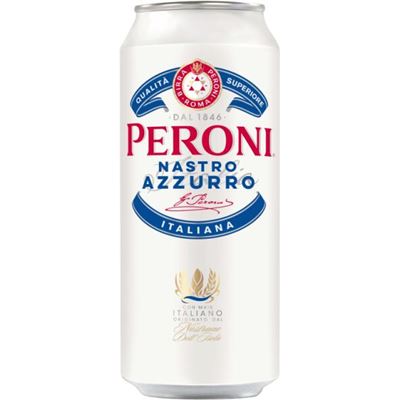 PERONI Nostro Azzuro Dobozos Minőségi Világos Sör 5% 500 ml
