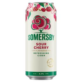 SOMERSBY Cider Szénsavas Alkoholos Ital Meggy Ízesítéssel 500 ml