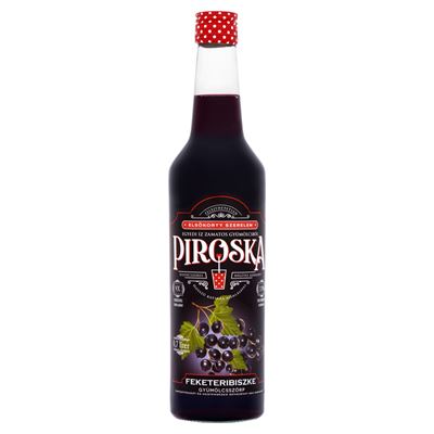 Piroska Feketeribizli Ízű Gyümölcsszörp 700 ml